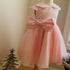 Mini Princess Pearl And Blush Rose Dress - Priority Shipping - Little Palace Store